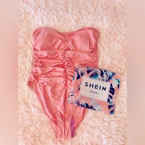 Ruched One Piece Swimsuit